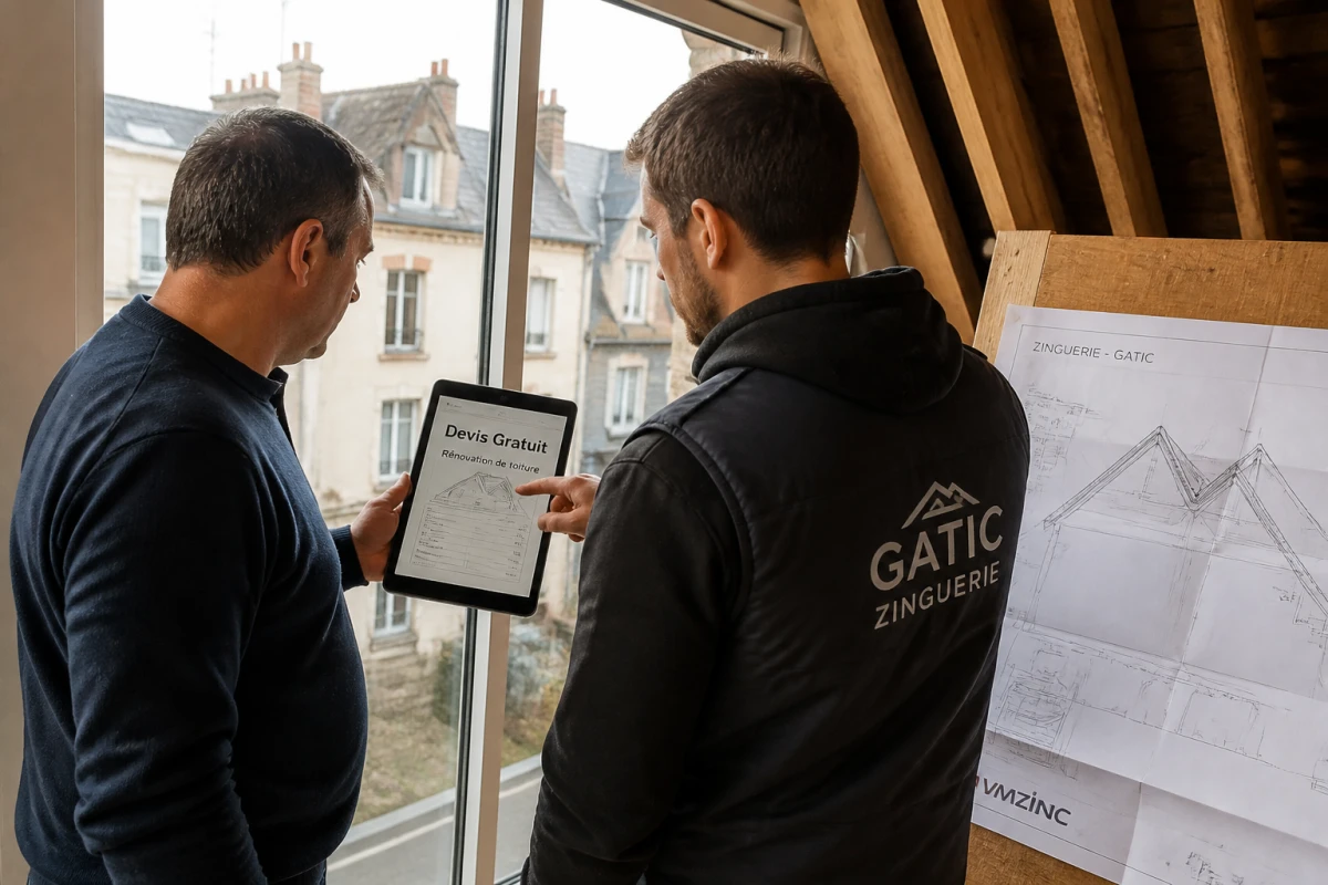 Devis gratuit rénovation toiture Nantes
